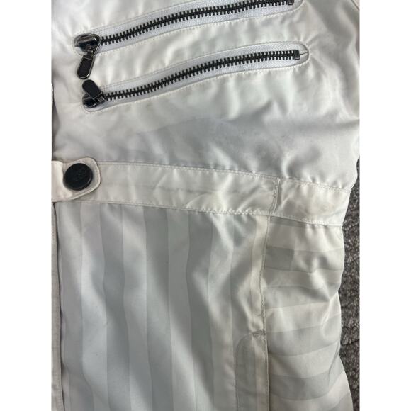 Vintage Body Glove Snow Tech, Sz M Jacket White Insulated Waterproof Coat - Picture 5 of 9